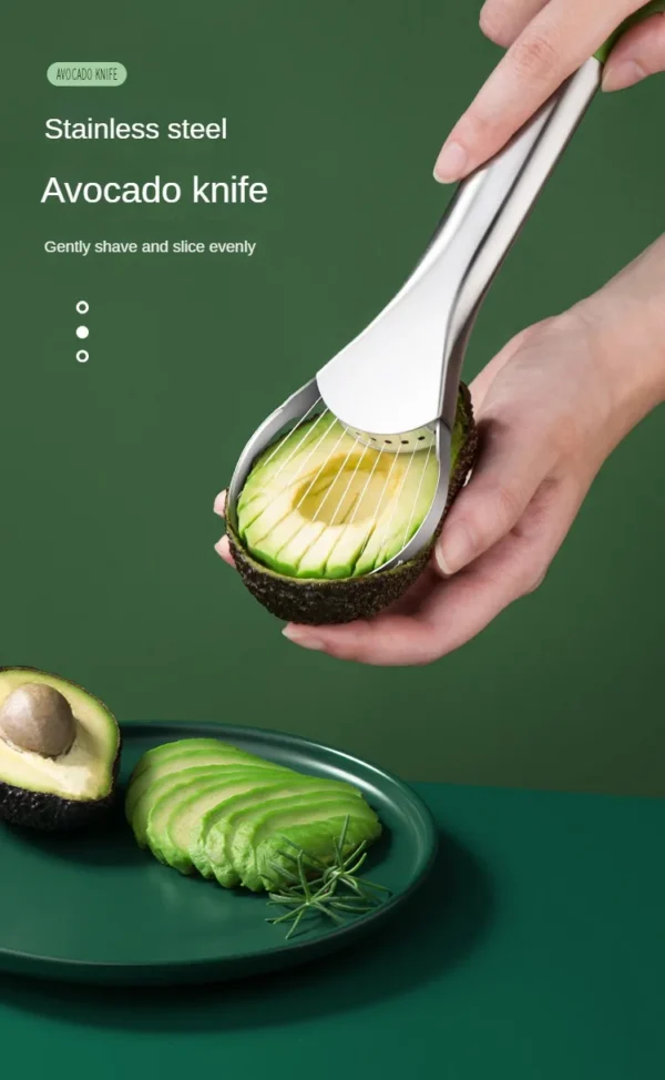 Avocado/Drango Fruit Knife Slicer 2